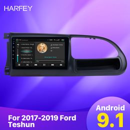 Car dvd Hd Touchscreen Auto Gps Radio Player Android 9 Inch for 2017-2019 Ford Teshun Met Bluetooth Ondersteuning Carplay dvr OBD2