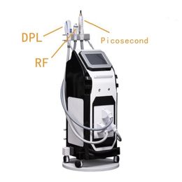 3 in 1 Multifunction HR Laser DPL Hair Removal Device Depilation Lazer Tatoo Remover Picosecond Carbon Peel salon spa Machine