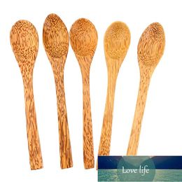 Tropical Coconut Palm Wood Spoon Cutlery Natural Wooden Coconut Spoon Honey Seasoning Spoon Factory price expert design Quality Latest Style