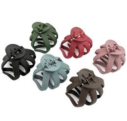 2021 Arrival Korea Style Simple Matte Large Size Claws Adults Women Crabs Clamps Daily Styling Accessories Djskn Barrettes