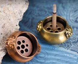 Factory Fragrance Lamps Incense Holder, Coil Incenses Burner Stick , Alloy Cone Ash Catcher stove for Indoor Outdoor Use KD1