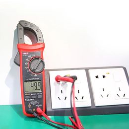 Mini pocket current amp digital Uni-T UT201+ 202+ 203+ clamp multimeter electric meter Resistance Frequency