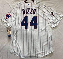 Stitched retro jersey ANTHONY RIZZO COOL BASE JERSEY Men Women Youth Baseball Jersey XS-5XL 6XL