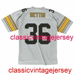 Stitched Men Women Youth 1996 Jerome Bettis PLATINUM 100 THROWBACK Jersey Embroidery Custom Any Name Number XS-5XL 6XL