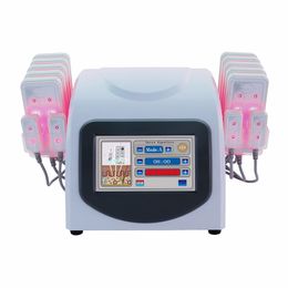 Estoque nos EUA Burn Lipo Laser Diode Lipolysis Máquina de Emagrecimento para Perda de Peso LLLT Celulite 10 Largepads 4 Smallpad 635nm 650nm Beauty Equipment