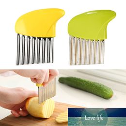 French Fries Cutter Vegetable Potato Chips Making Peeler Wavy Edged Fruit Slicer Kitchen Tool Factory price expert design Quality Latest Style Original Status