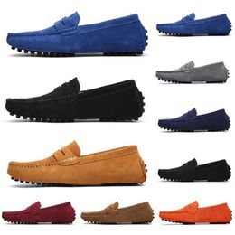 style542 fashion men Running Shoes Black Blue Wine Red Breathable Comfortable Mens Trainers Canvas Shoe Sports Sneakers Runners Size 40-45