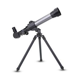 spotting scopes tripods UK - Telescope & Binoculars Outdoor Monocular Space Astronomical With Portable Tripod Spotting Scope Children Kids Educational Gift Toy