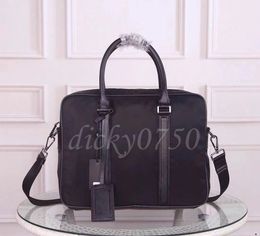 Briefcase designer bags luxury business handbag Laptop bag men notebook bag brief case computer handbags man formal Shoulder Messenger Crossbody tote dicky0750