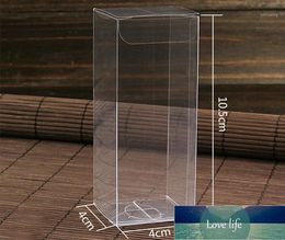 Gift Wrap 30pcs 4*4*10.5cm Clear Plastic Pvc Box Packing Boxes For Gifts/chocolate/candy/cosmetic/crafts Square Transparent Box1 Factory price expert design Quality