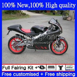 Fairings For Aprilia RS-125 RS4 RSV 125 RS 125 RR 125RR RSV-125 99-05 7No.14 RSV125 RS125 R 99 00 01 02 03 04 05 Grey black RSV125RR 1999 2000 2001 2002 2003 2004 2005 Bodys