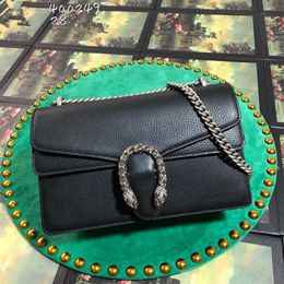 2021 new lady shoulder bag designer messenger bag lady leather chain handbag party high quality shopping bag wallet size 28cm