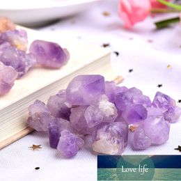 50/100g Natural Amethyst Raw Quartz Small Cluster Healing Reiki Stone Crystal Point Specimen Home Decor Raw Crystals Minerales