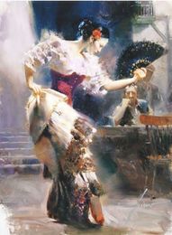 The Dancer Large Oil Painting On Canvas Home Decor Handcrafts /HD Print Wall Art Pictures Customization is acceptable 21092001