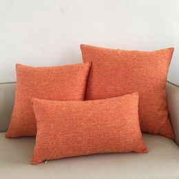 Cushion/Decorative Pillow Ivory Sofa Cushion Cover Pink Cyan Blue 30X50Cm 40X40Cm 45X45Cm 50X50Cm 60X60Cm For Chair Car Throw Home Decoratio