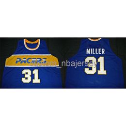 Men Women Youth REGGIE MILLER ROAD CLASSICS BASKETBALL JERSEY stitched custom name any number