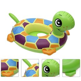 Life Vest & Buoy 1Pc Lovely Tortoise Pattern Swimming Ring Children Boat Beach