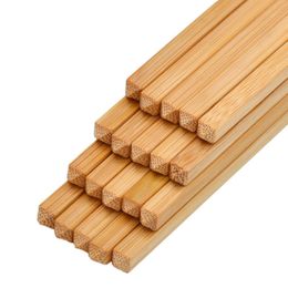 25cm Natural Bamboo Chopsticks Simple Style Tableware Hotel Home Kitchen Dining Dinnerware Party Supplies