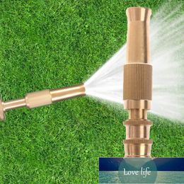 Adjustable Garden Hose Spray Nozzle High Pressure Straight Copper Gun For Car Wash Watering Flower Factory price expert design Quality Latest Style Original Status