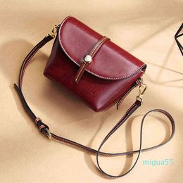 Shoulder Bag 's Leather Style Messenger Women 14*9*14