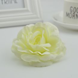 10pcs Silk Tea Roses Plastic Flowers For Wedding Decora Bride Accessories Diy Wreath Cheap Artificial Flowers For Scra jllpcP