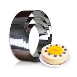 Cake Tools Stainless Steel Round Mousse Rings Mould Circular Bread Ring Baking Wedding Moulds Ustensiles Patisserie