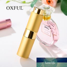 1Pc High quality 15ML Portable Mini Aluminum Refillable Spray Perfume Bottle Empty Cosmetic Containers Atomizer For Traveler