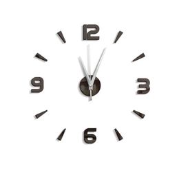 3d wall clock Small Size 17 inch Multi Colors Option Acrylic Mirror Face Home Living Room Decoration Classic Style Wall stickers 210930