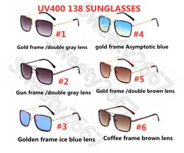 2021 Newarrival Fashion Men's driving glasses colorful Sunglasses for Women 138 Luxury Designed high quality