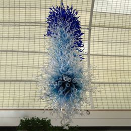 100% Mouth Blown CE UL Borosilicate Murano Glass Dale Chihuly Art Big Hall Lobby Hotel Pendant lLmp Modern Glass