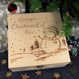 apple events UK - Gift Wrap 2021 Christmas Festival Pure Wooden Apples Presents Box Boxes Event Various Styles Navidad Party Supplies