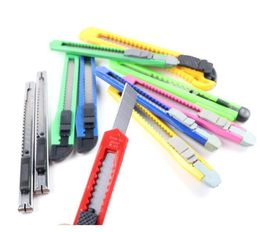 mini Utility Knife multifunction Art Cutter Students Paper Snap Off Retractable Razor Blade