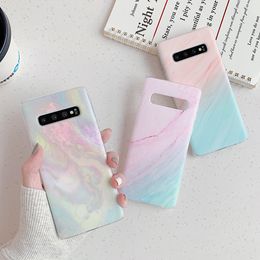 Classic Gradient Marble Phone Cases For Samsung S21 S20 FE A52 A72 A32 A51 A71 S10 S8 S9 Plus Note 20 10 Soft Back Cover