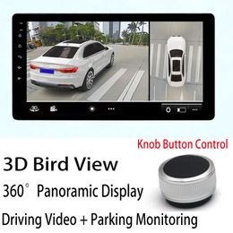 Car Rear View Cameras& Parking Sensors 360 BirdView Panorama Front/Left Side/Right Side/Rear Camera Driving Recorder Night Vision System 3D