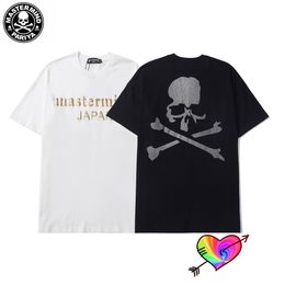 Yellow Mastermind World T-shirt Men Women High Quality Back Skulls Printed Mastermind Tee MMJ Tops Short Sleeve