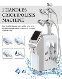 5 cryo handles body shaping 360 Cryolipolysis fat freezing slimming machine cool tech Sculpting for double chin treatment and weight loss