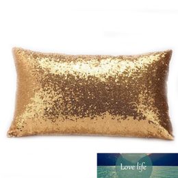 Solid Colour Glitter Sequin Cushion Cover Pillowcase Christmas Wedding Party Cafe Home Sofa Seat Bed Throw Pillow Cover Supply