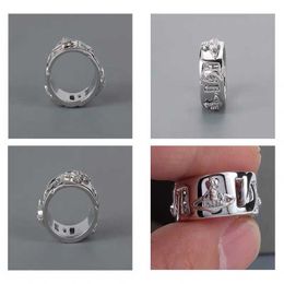 Vintage Saturn Finger Rings for Women Girl Punk Hip Hop Opening Adjustable Ring Wing Rings Statement Jewelry Gift Wholesale New X0715