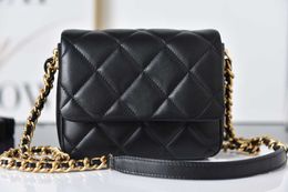 2021 new high quality bag classic lady handbag diagonal bag leather AS2733 17-12.5-5