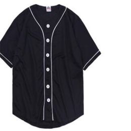 Men's Baseball Jersey 3d T-shirt Printed Button Shirt Unisex Summer Casual Undershirts Hip Hop Tshirt Teens 054