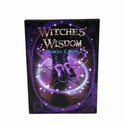 New Full English witches wisdom Oracles cards deck mysterious tarot guidance -divination fate fortune card game games individual