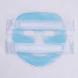 DHL Cold Gel Face Mask Ice Compress Blue Full Cooling Masks Fatigue Relief Relaxation Faicial Care by air11