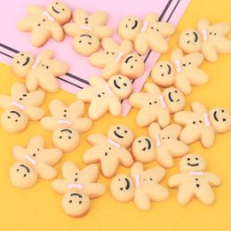 New Cute Lovely Cookies Man Charms For Jewellery Making Diy Fashion Earring Necklace Bracelet Hanging Pendant Charm