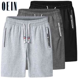 Fashion Men Casual Shorts Summer Male Joggers Drawstring Men's Breathable Comfortable Brand Short Pants 6XL 210629