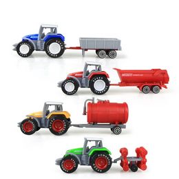 simulation Alloy Engineering Car Toys farmer Car Toys for children's educational Kids Toys Boys