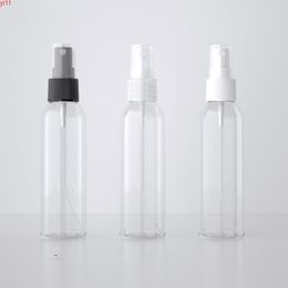 120ml X 50 transparent cosmetic makeup setting spray bottles for packaging,120cc empty plastic PET container mist sprayer pumpgood qty