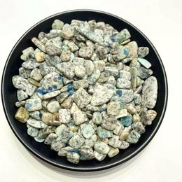 Decorative Objects & Figurines 50g 2 Size Natural Feldspar And Mica Azurite Tumbled Crystal Gravel Stones Minerals