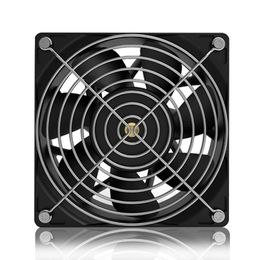 case cooler master Canada - Fans & Coolings Cooler Master 12cm 12038 Two Ball 4200RPM High Speed Large Air Flow 120mm Case Fan For BTC Mining Cabinet Server Cooling Sys