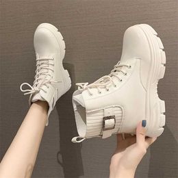 Arrivals Soft Boot Shoes Woman Fashion Round PU Ankle Winter Elastic Black Comfortable 211105