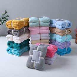 150*75cm Home Textile Towel Adult Absorbent Bath Women Robes Wearable Microfiber Fabric 210728